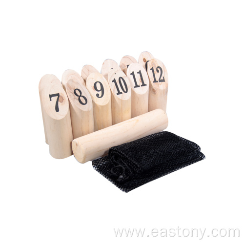 Garden Game Kubb Yard Game Kubb Game Set